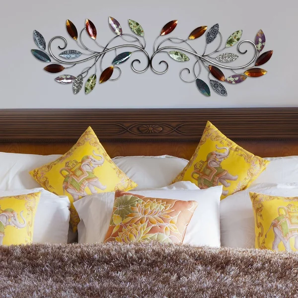 Multi Leaf Scroll Wall Decor