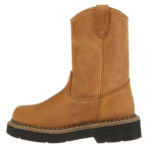 Georgia Boot Kids& Wellington Work Boots, Brown