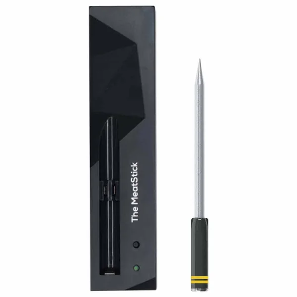 The MeatStick - 30ft Wireless Meat Thermometer Real-time Monitoring for Oven, Stove Top, Deep Frying, Sous Vide, Rotisserie, Kam