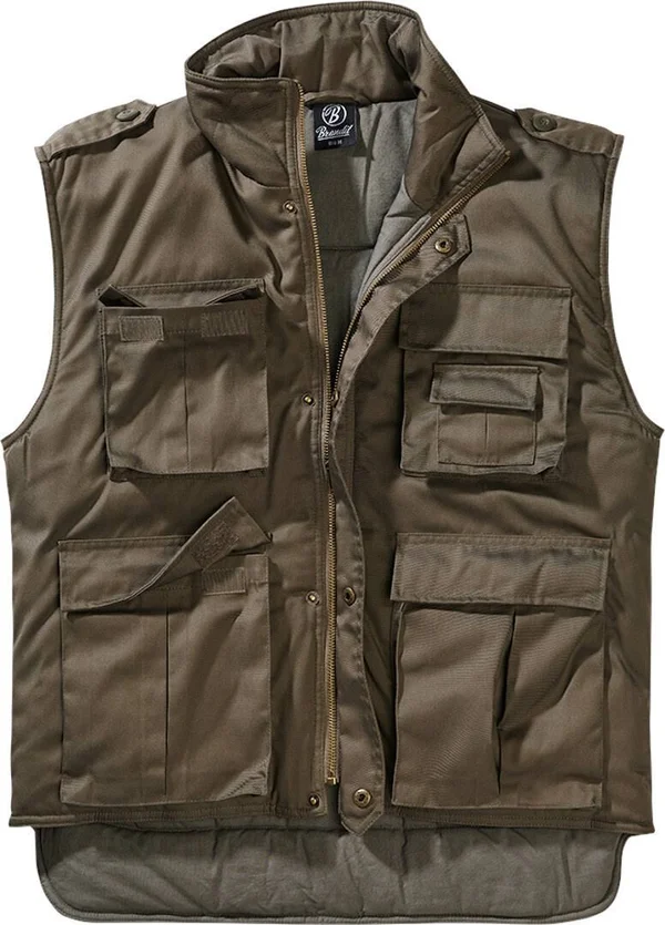 Brandit Ranger Vest, Green, Size 5XL