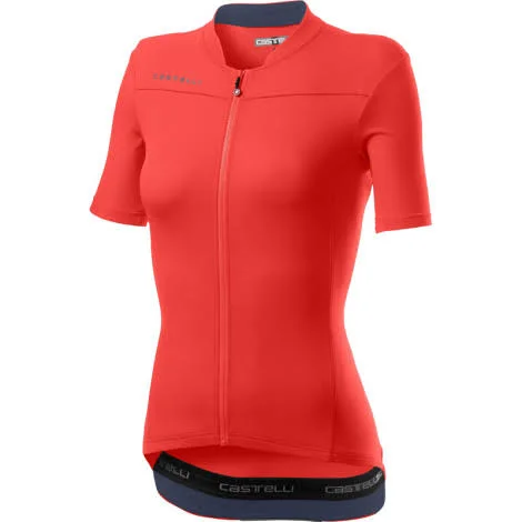 Castelli Anima 3 Jersey - Dark Steel Blue/Brilliant Pink - S
