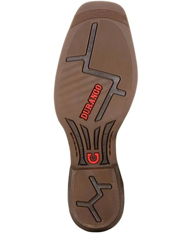 Durango Rebel Frontier Distressed Brown Western Boot