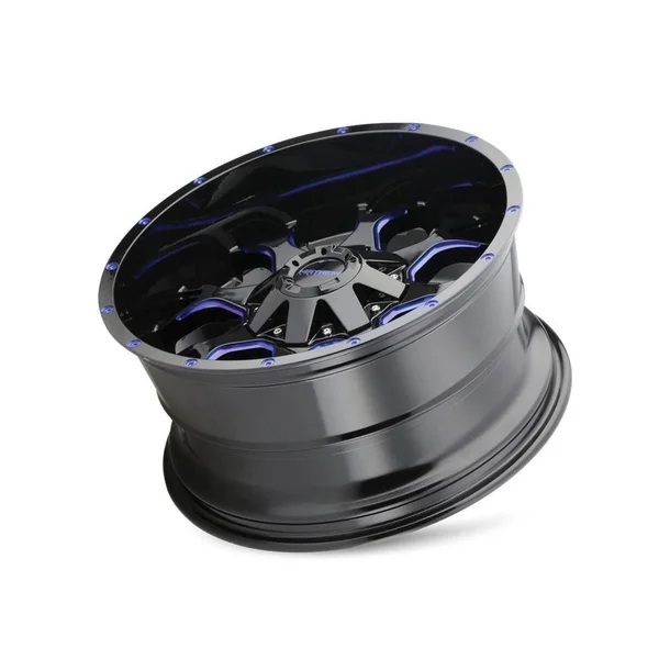 Mayhem Warrior (8015) Blk W/Prism Blue 20x, Black