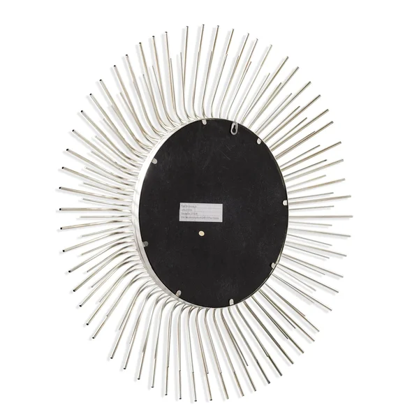 Silver Orchid Nansen Round Oversized Sunburst Wall Mirror - Champagne - OS8636SW