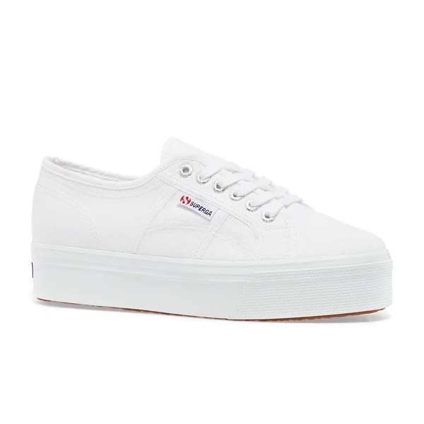 Superga 2790 Nappaleaw Sneaker Women's Shoes White : 38 (US Women's 7.5) Medium