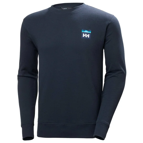 Helly Hansen Nord Graphic Crew Sweatshirt Navy M