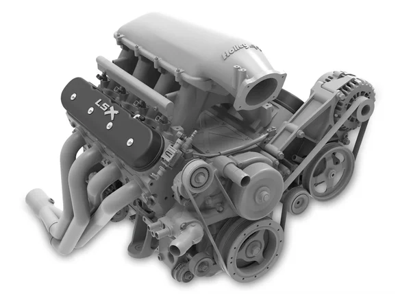 Holley 241-407 GM Tall LS with LSX Logo Valve Cover