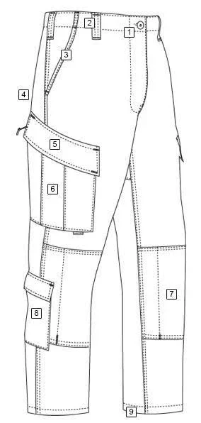 Tru-Spec Tactical Response Uniform (tru) Pants - Navy - 1393045