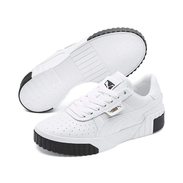 Puma Cali Women's Sneakers - White/Rosewater, 7.5