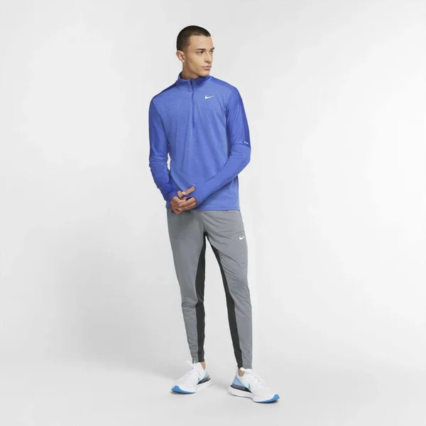 Nike Dri-Fit Men's 1/2-Zip Running Top - Astronomy Blue - M