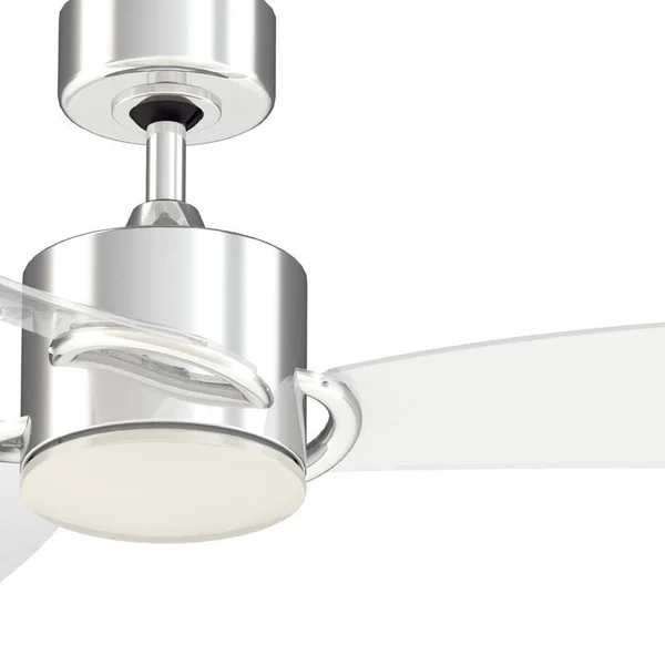 Fanimation FP8511BL SculptAire 52x22 Ceiling Fan Black with LED Light