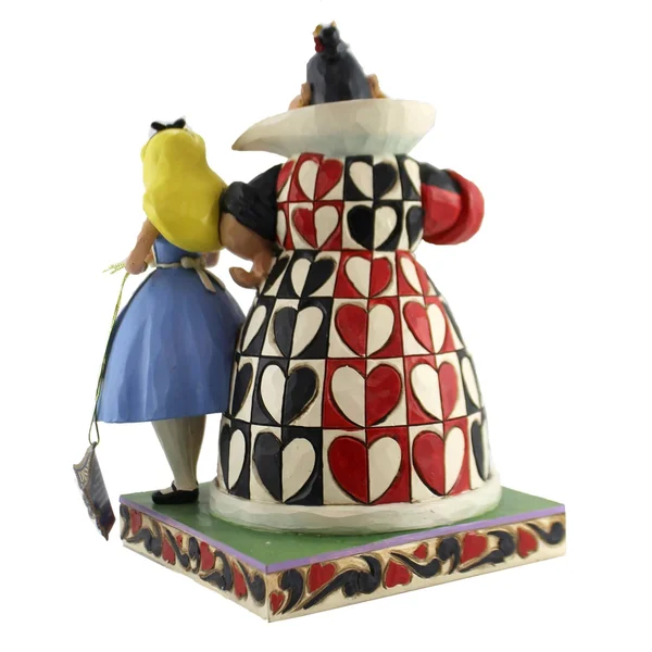 Jim Shore Disney Traditions Alice and Queen of Hearts Figurine