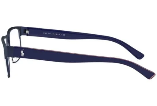 Polo PH1195 Eyeglasses 9303 Matte Navy Blue Size: 53-17-145