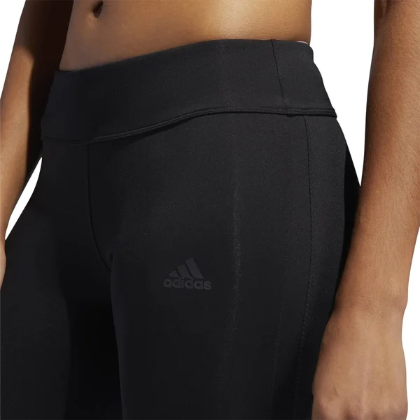Adidas Own The Run Womens Long Running Tights - Black