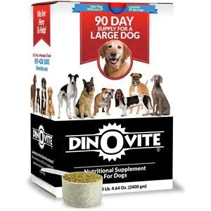 Dinovite Large Dog Supplement, 84.64-oz Box