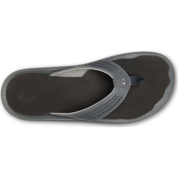 Olukai Ulele Sandals - Men's Blue/Charcoal - 14