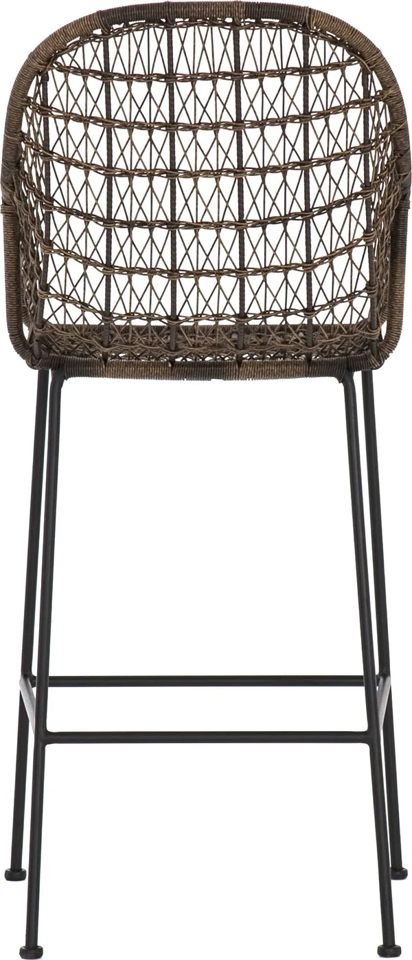 Four Hands Bandera Outdoor Woven Bar Stool