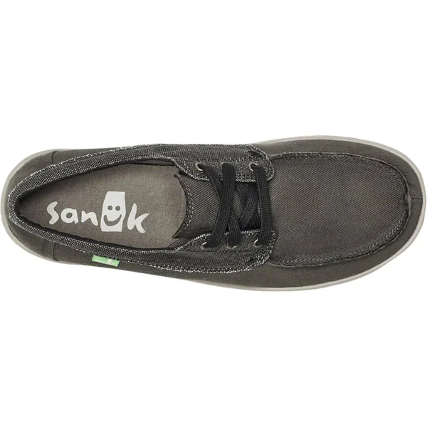 Sanuk Men's Skuner Lite Shoes Black 10