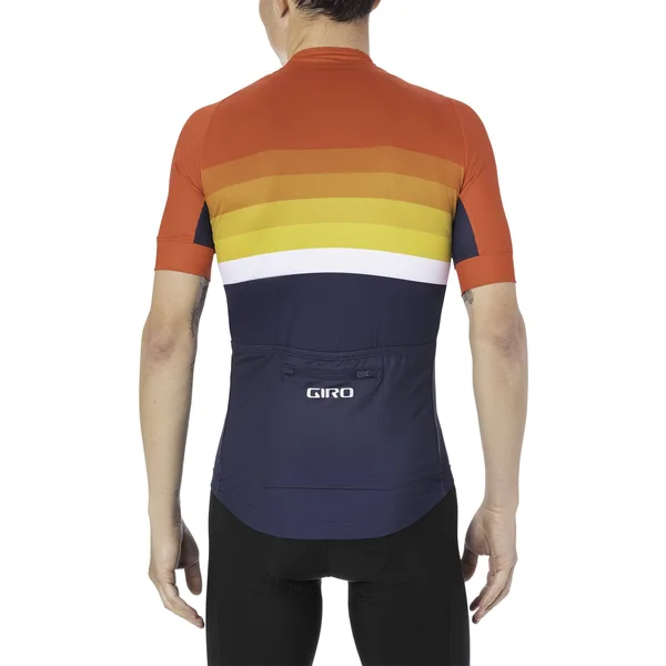 Giro Men's Chrono Expert Jersey Black, Red Horizon 2XL