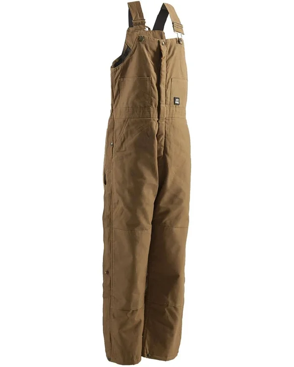Berne Overall Deluxe Insulated Bib - Brown, M