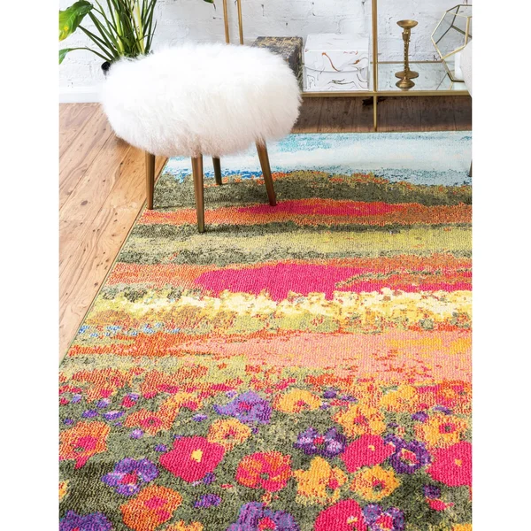 Unique Loom Landis Estrella Area Rug - Multi - 10&6