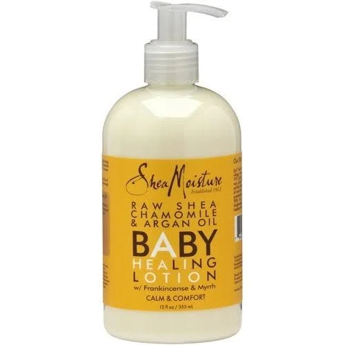 Shea Moisture Organic Raw Shea Healing Lotion, Chamomile & Argan Oil