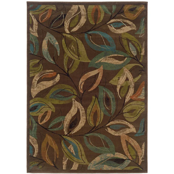Oriental Weavers Emerson 1999A 5& x 7&6x22 Brown Area Rug