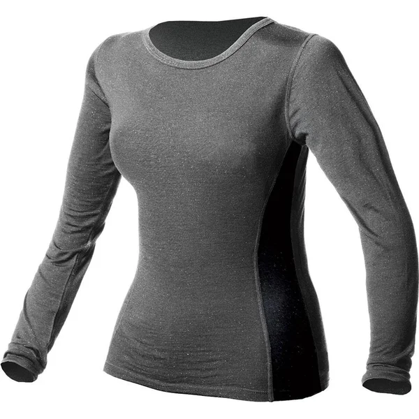 Minus33 Ossipee Women's Midweight Wool Crew, Size: Large, Black