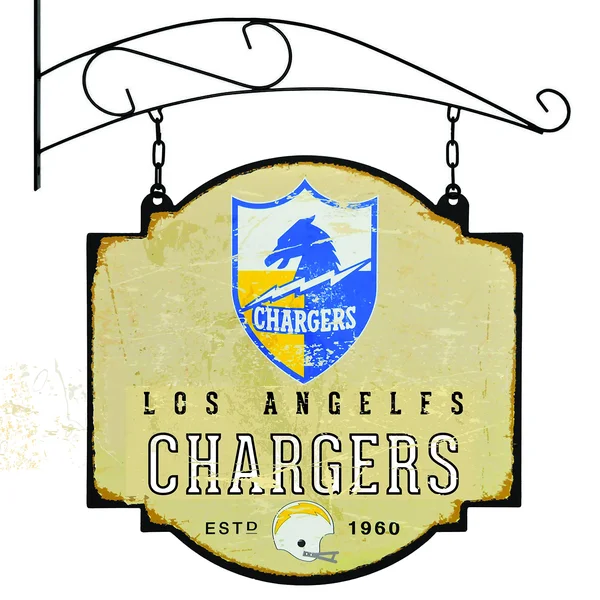 NFL Los Angeles Chargers Tavern Sign