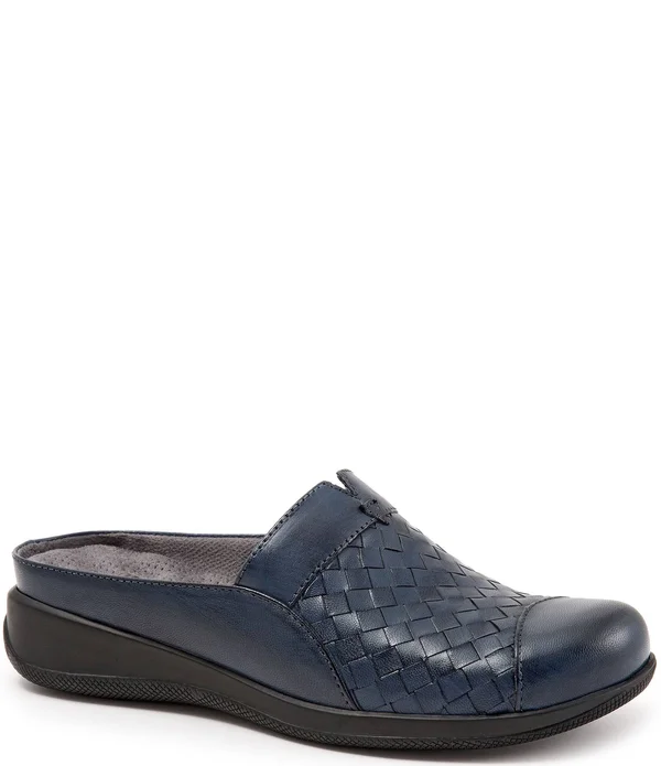 Women's Softwalk San Marcos Woven Navy Denim - in Size 8