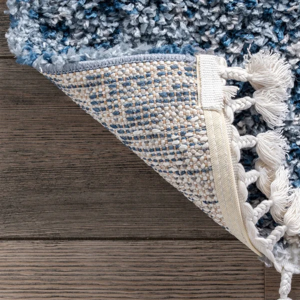 nuLOOM Transitional Regina Shag Blue 2 ft. 6 in. x 10 ft. Indoor Runner Rug