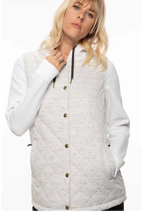 686 Women's Autumn Insulated Jacket White, L