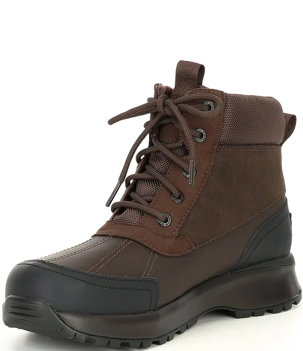Men's Ugg Emmett Duck Boot - Size: 14 Medium, Black