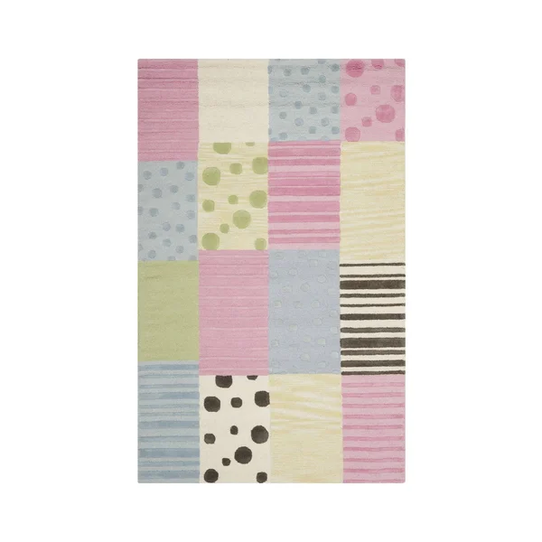 Safavieh Kids SFK322A Blue - Pink 2& x 3& Area Rug