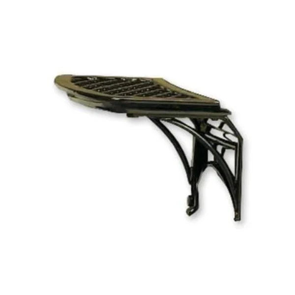 Medium/Large Cast Warming Shelf - Enamel Brown