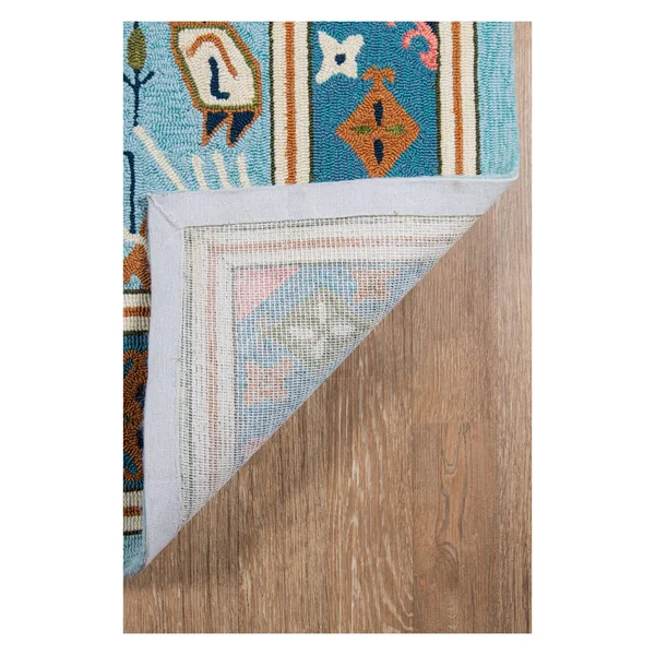 Momeni Veranda VR-71 Blue Rug - 3 ft 9 in x 5 ft 9 in