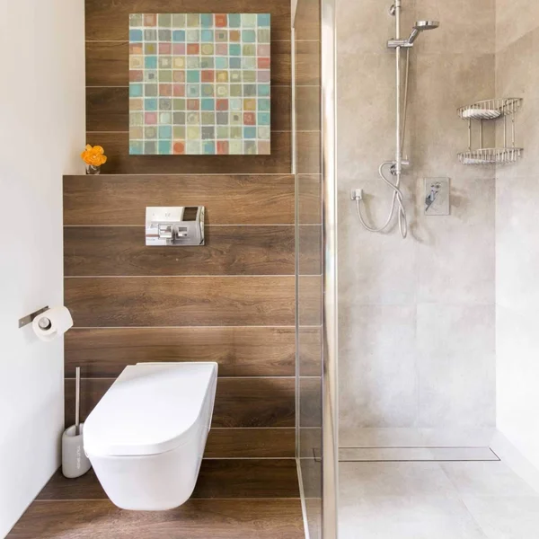 'Sea Glass Mosaic' by Silvia Vassileva, Canvas Wall Art 37 x 37
