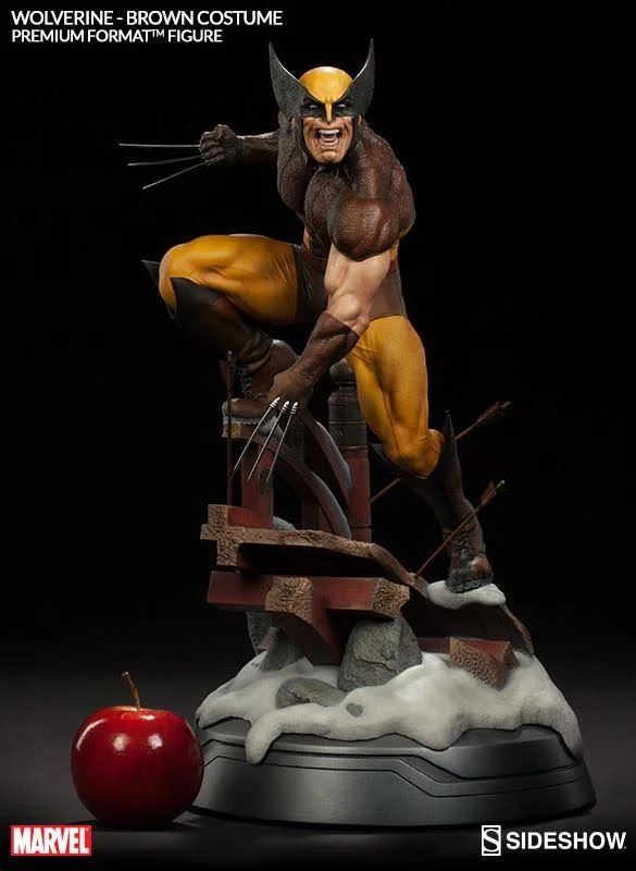 Wolverine - Brown Costume Marvel Premium Format Figure