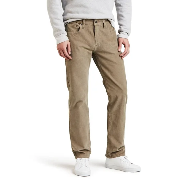 Levi&s Men's 502 Regular Tapered Corduroy Pants - Gray 38x32