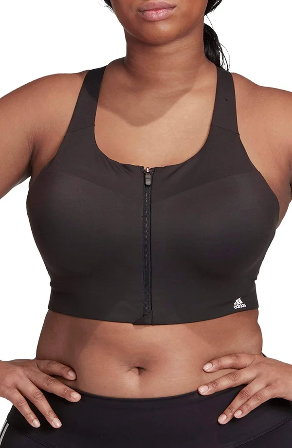 Adidas Women's Ultimate Sports Bra - 32D, Black