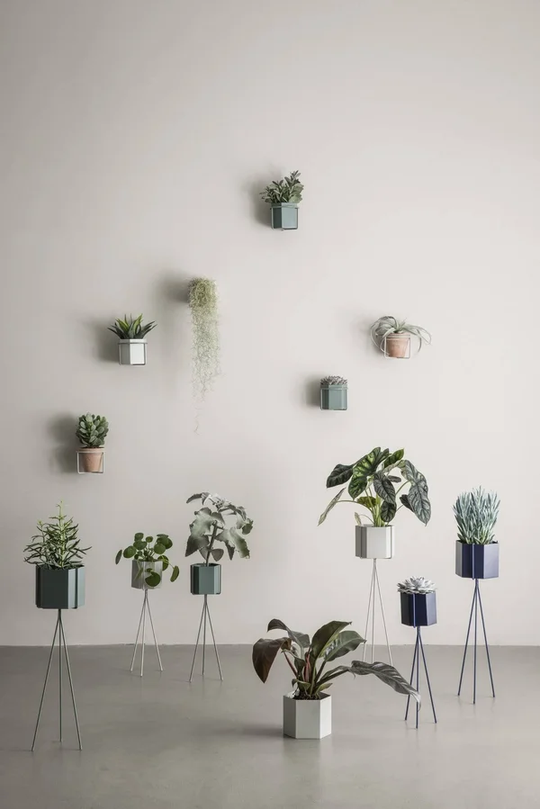 Ferm Living Brass Hexagon Pot