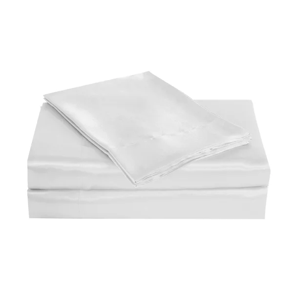 Levinsohn Textile Company Charmeuse Satin Bed Sheet Set (Queen - Red)