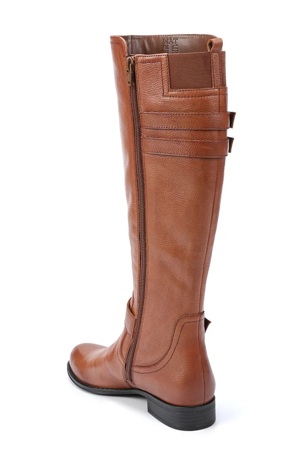 Naturalizer Women's Jessie Wide Calf Boots - Banana Bread in Size 4