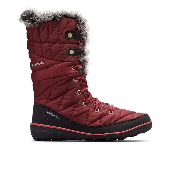 Columbia Heavenly Omni-Heat Boot - Women's Rich Wine/Daredevil, 6.5
