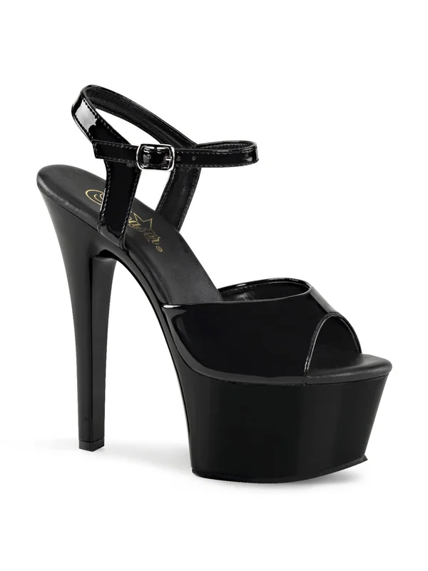 Pleaser - ASPIRE-609 5, Black Patent/Black