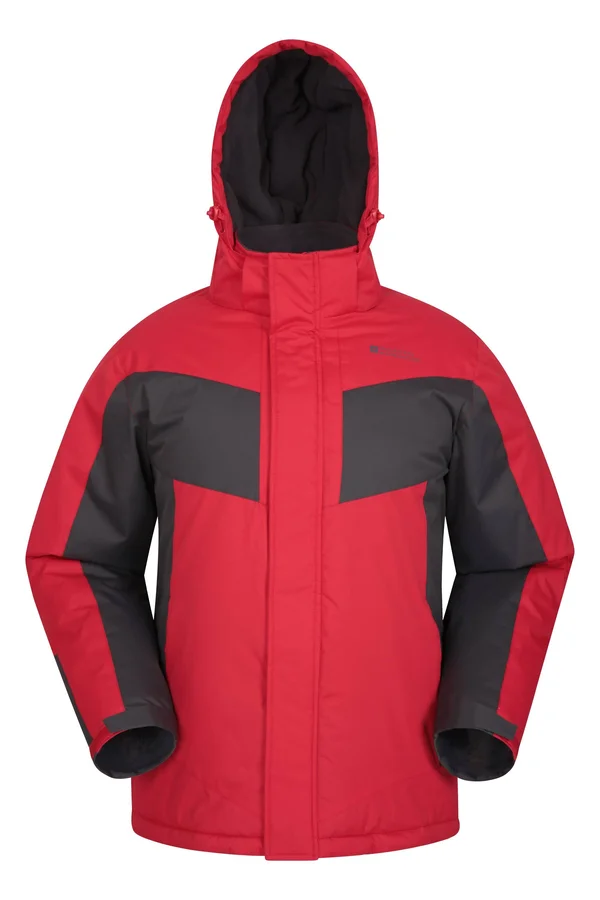Mountain Warehouse Dusk Mens Ski Jacket - Red, Size XL