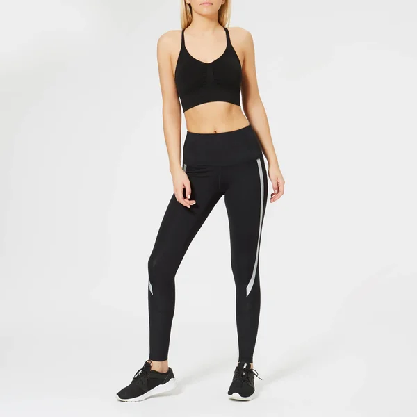 2XU Women's Hi-Rise Compression Tights Black - Silver S