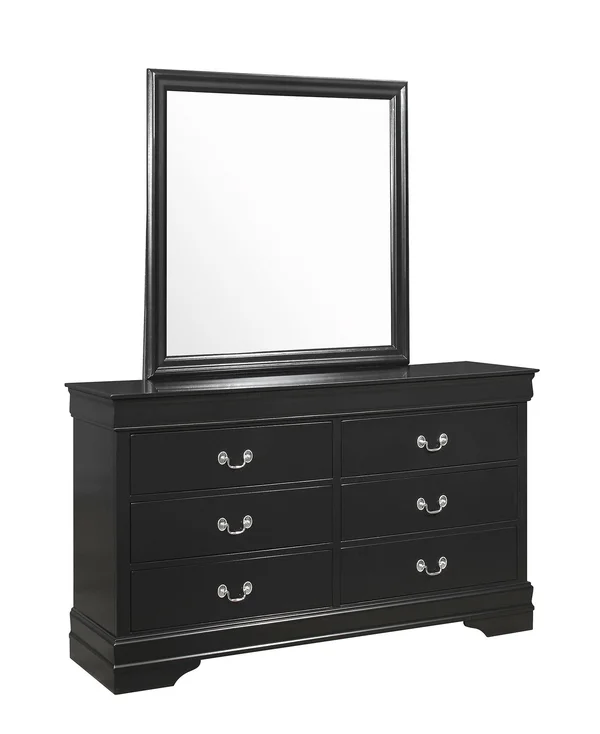 Global Furniture Marley Black Dresser