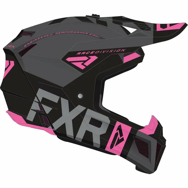 FXR Clutch Evo Helmet - Red/Black/White - Small