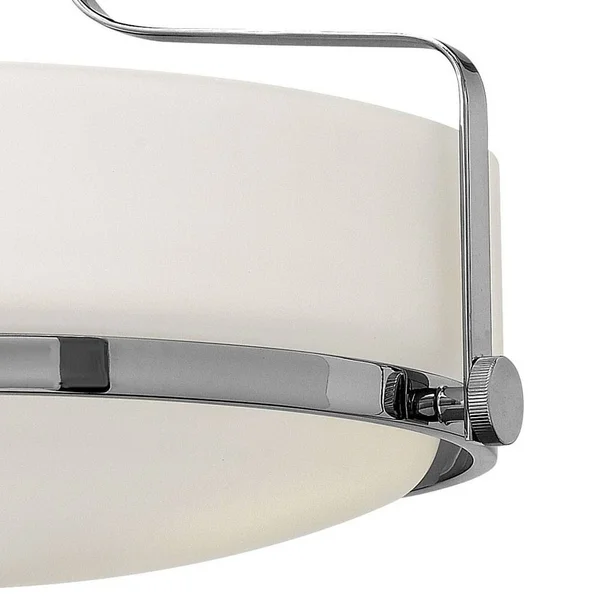 Hinkley - 3643BK - Three Light Semi-Flush Mount - Harper - Black